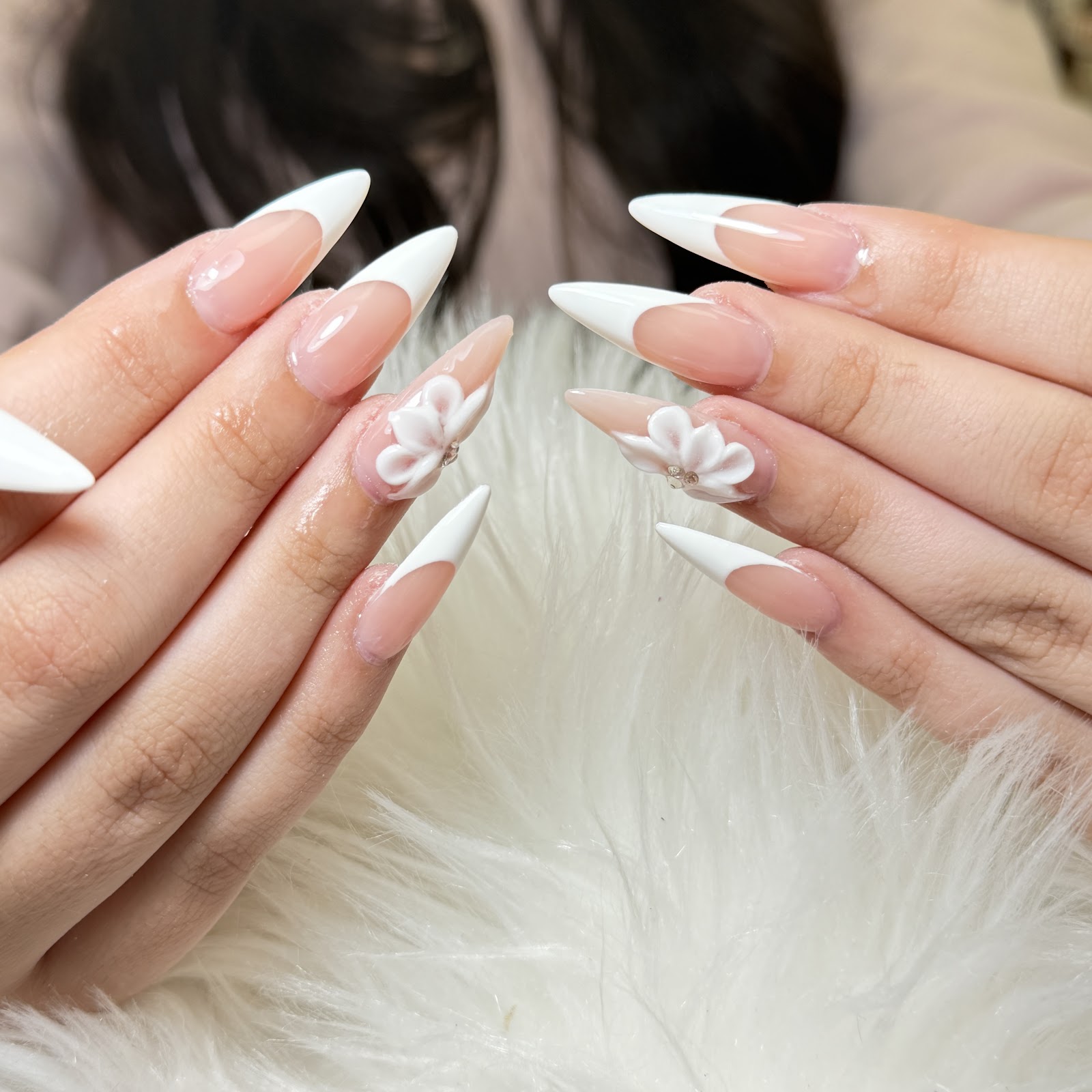 Jasmine Nails nail work in Boulder, Colorado